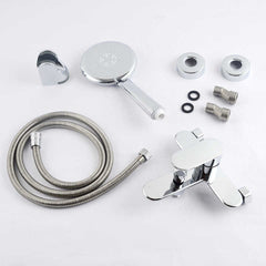 Bathroom Shower Set Shower Faucet Minwei Brass Chrome Modern Contemporary Hot Cold Water Mixer - MV01230 - Beijing Minwei International Technology Co., Ltd.