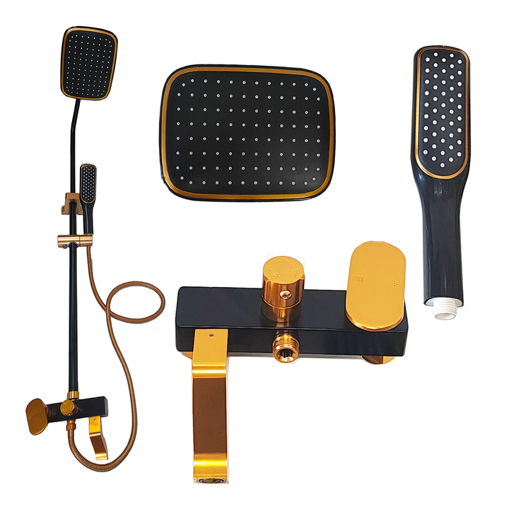 The main aluminum shower set