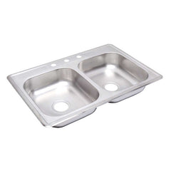 Double bowl sink