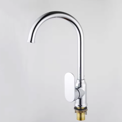 Minwei High Quality Single Handle Brass Kitchen Sink Faucet Concise Deck Mounted Design Movable Feature Cold Water Plated-MV-01250 - Beijing Minwei International Technology Co., Ltd.