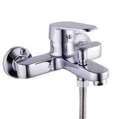 Minwei Single Hole Chrome Bathroom Mixer Contemporary Design, Economic & Custom Wall Faucet - MV50011 - Beijing Minwei International Technology Co., Ltd.