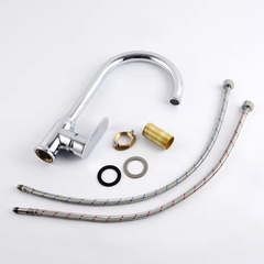 Minwei High Quality Single Handle Brass Kitchen Sink Faucet Concise Deck Mounted Design Movable Feature Cold Water Plated-MV-01250 - Beijing Minwei International Technology Co., Ltd.