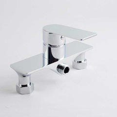 Bathroom Shower Set Minwei High Quality Brass Chrome Rain Shower Faucet Cubicle Curtain Faucet Set - MV01140 - Beijing Minwei International Technology Co., Ltd.
