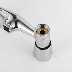 Minwei 710g Wash Sink Washbasin Tap for Kitchen Luxury Bathroom Wall Basin Faucet White Arab Bathroom Faucets - Beijing Minwei International Technology Co., Ltd.