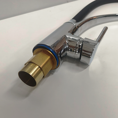Minwei Luxury Polished Thermostatic Pull-Out Kitchen Faucet with 360-Degree Rotatable Rubber Hose for Enhanced Aesthetics-mv8705 - Beijing Minwei International Technology Co., Ltd.