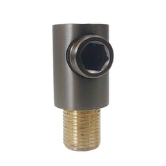Water Outlet Shower Elbow Single-Handle Brass Chrome Wall-Mounted Polished Brass Bathroom Hardware with Shower Hose Elbow-mv335 - Beijing Minwei International Technology Co., Ltd.