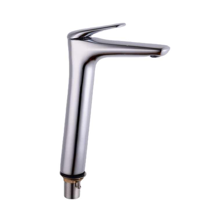 Brass high basin faucet