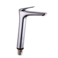 Brass high basin faucet