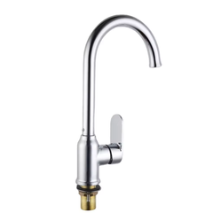Minwei High Quality Single Handle Brass Kitchen Sink Faucet Concise Deck Mounted Design Movable Feature Cold Water Plated-MV-01250 - Beijing Minwei International Technology Co., Ltd.