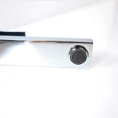High basin faucet nozzle