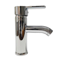 mv374 High-Quality Bathroom Round Shape Stainless Steel White Faucet - Stylish & Durable Washbasin Tap - Beijing Minwei International Technology Co., Ltd.