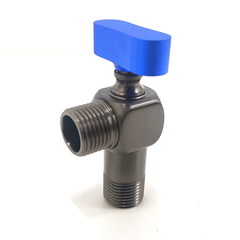 Minwei Hot and Cold Water Big Flow Ball Core Brass Angle Valve for Bathroom Toilet Water Stop Valve - Beijing Minwei International Technology Co., Ltd.