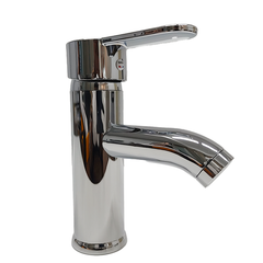 mv374 High-Quality Bathroom Round Shape Stainless Steel White Faucet - Stylish & Durable Washbasin Tap - Beijing Minwei International Technology Co., Ltd.