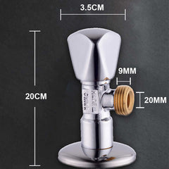 Minwei Angle Valves Brass Body Chrome Best Price Best Quality OEM Style Brass Valves - Beijing Minwei International Technology Co., Ltd.