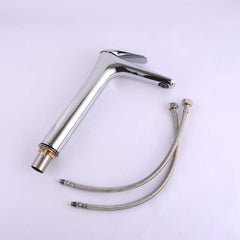 Brass high basin faucet