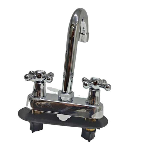 Minwei Stainless Steel Hot and Cold Water Tap Mixer Faucet for Kitchen Sink - Deck Mounted 2-Handle Kitchen Faucet-mvj1308 - Beijing Minwei International Technology Co., Ltd.