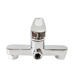 main body of the chrome shower faucet