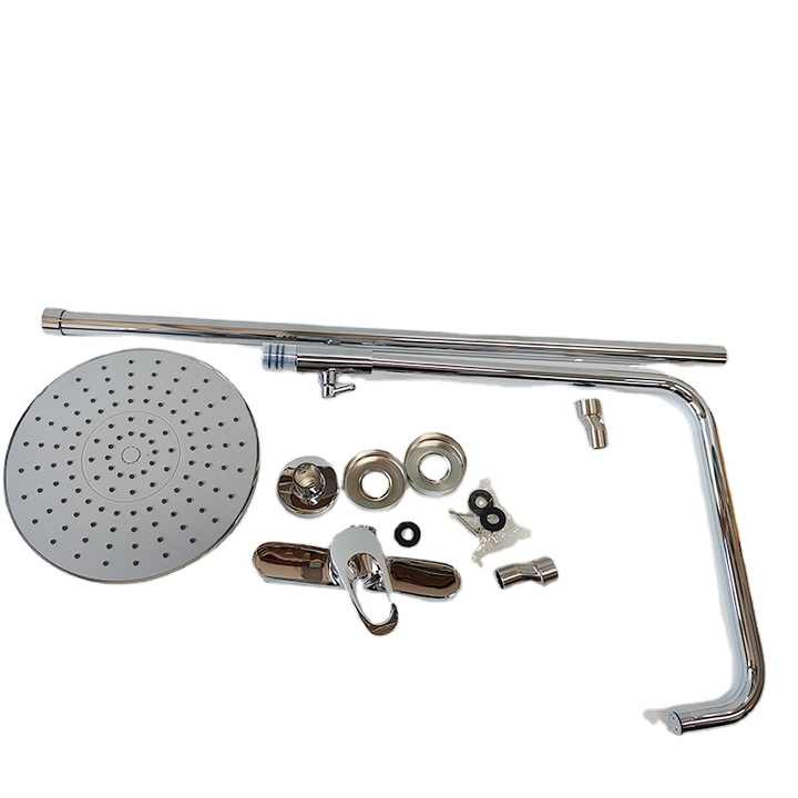 All accessories of the shower set
