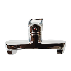 The main body of the chrome shower faucet