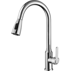 Pull Down Kitchen faucet chrome
