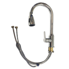 Pull Down Kitchen faucet chrome