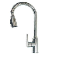 Pull Down Kitchen faucet chrome