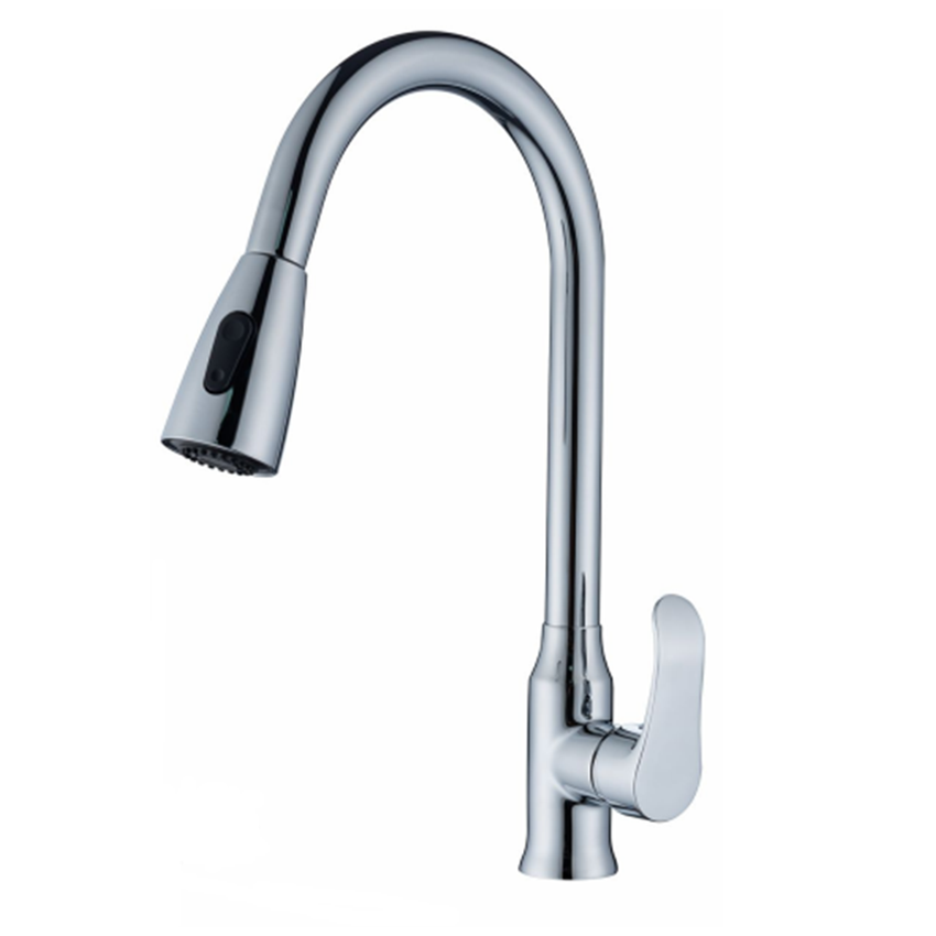 Pull Down Kitchen faucet chrome