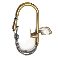 Pull Down Kitchen faucet gold